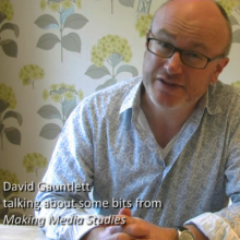 David Gauntlett on remaking how we think about media