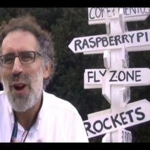 Mitch Resnick talks to David Gauntlett at World Maker Faire, NYC, 2013