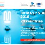 official poster of the European Maker Week 2016
