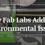 poster: how fablabs address environmental issues